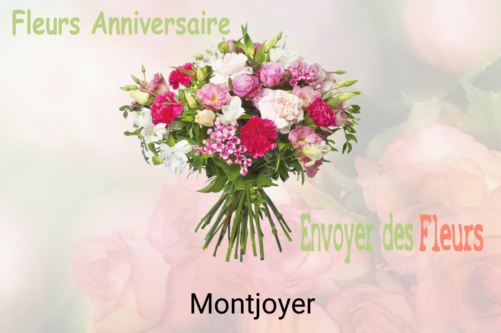 Bouquet de fleurs d’anniversaire livré à Montjoyer