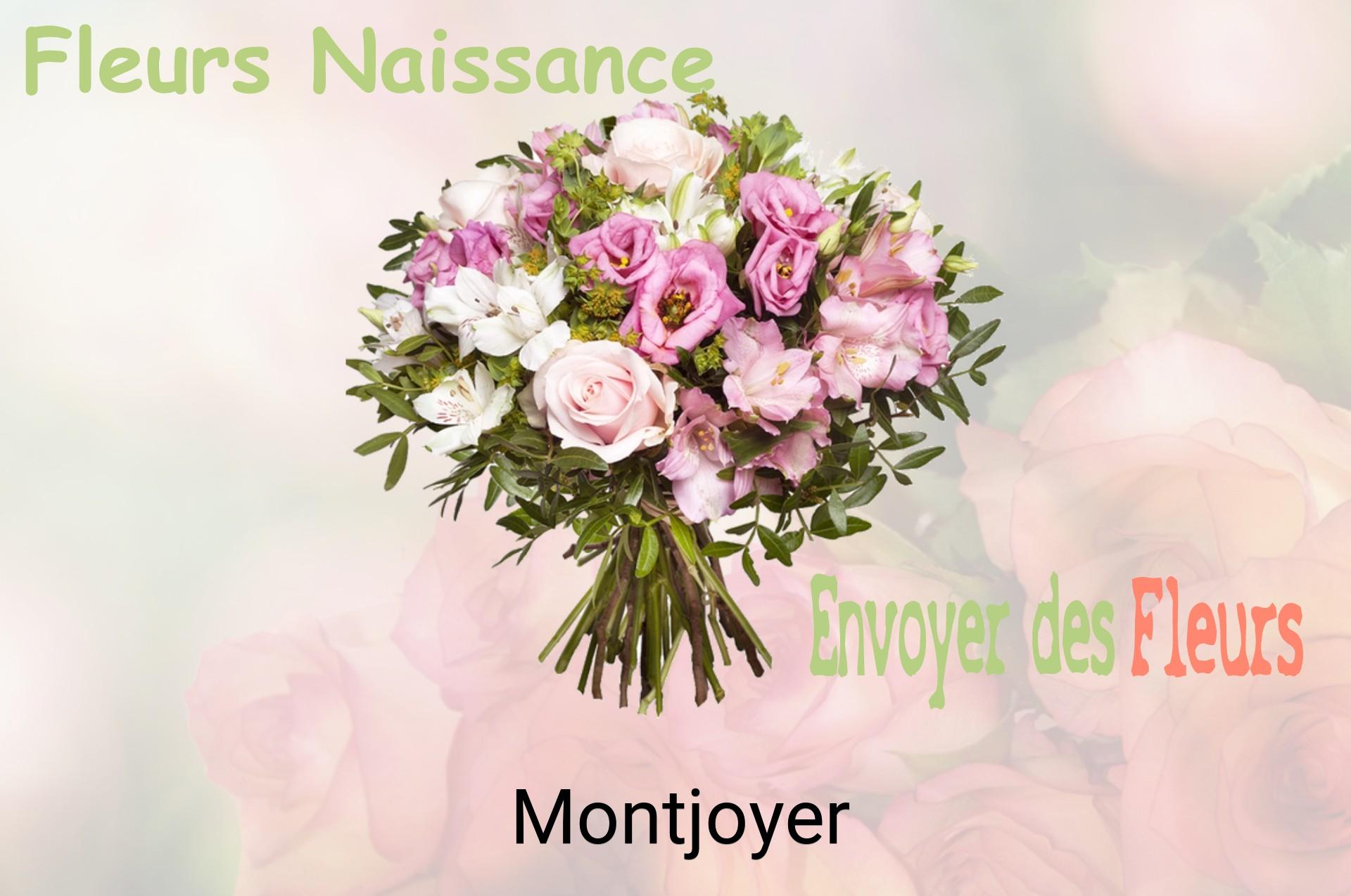 Bouquet de fleurs de naissance livré à Montjoyer